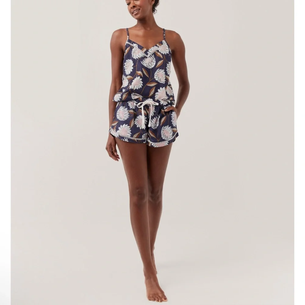 PACT Organic Breezy Cotton Sleep Short - Picture 3 of 3